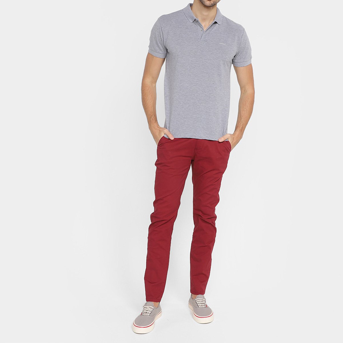 Calça Watkins & Krown Sarja Masculina - 3