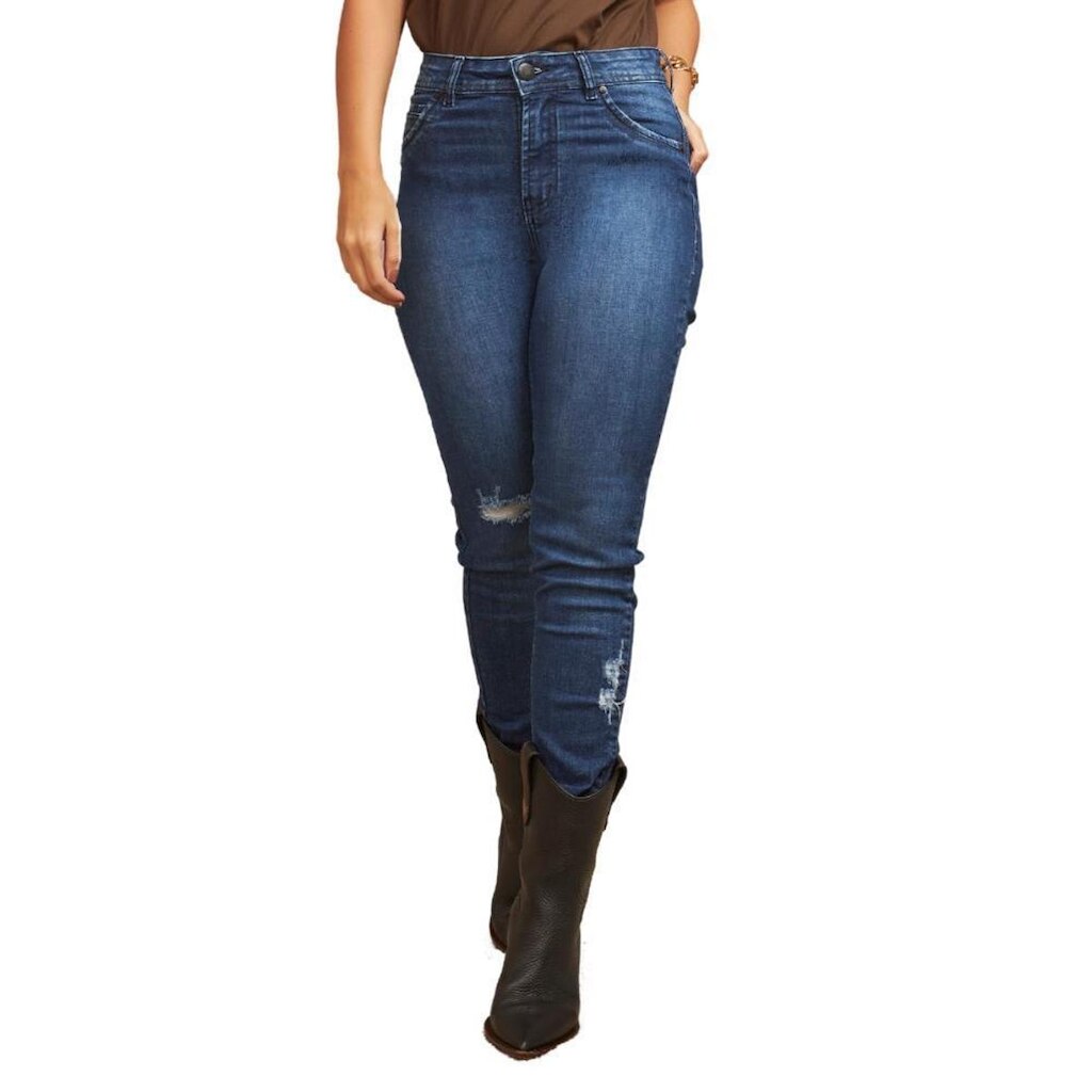 CALÇA YOUNG JEANS SKINNY FEMININO