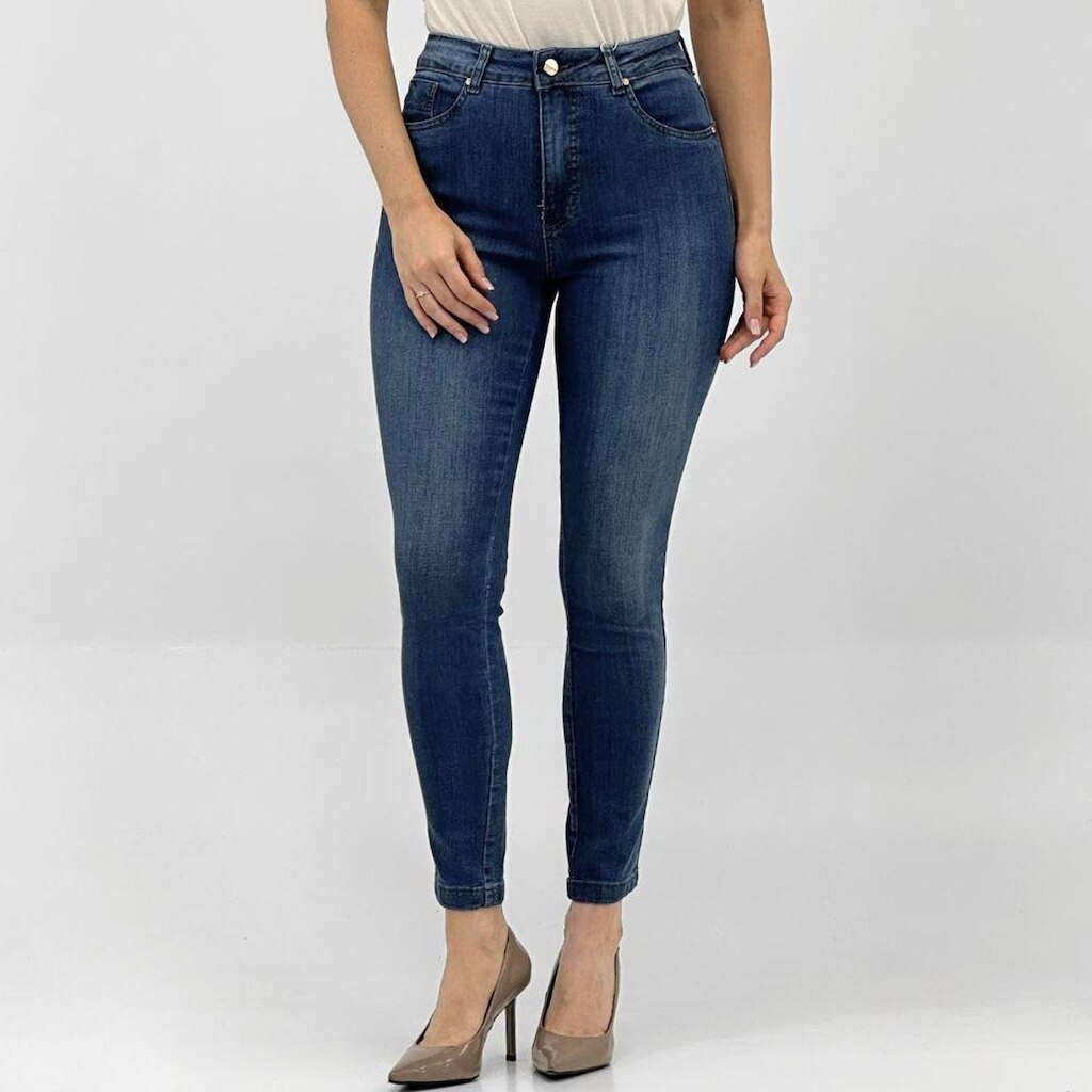 Calça Young Style Jeans Skinny Feminina