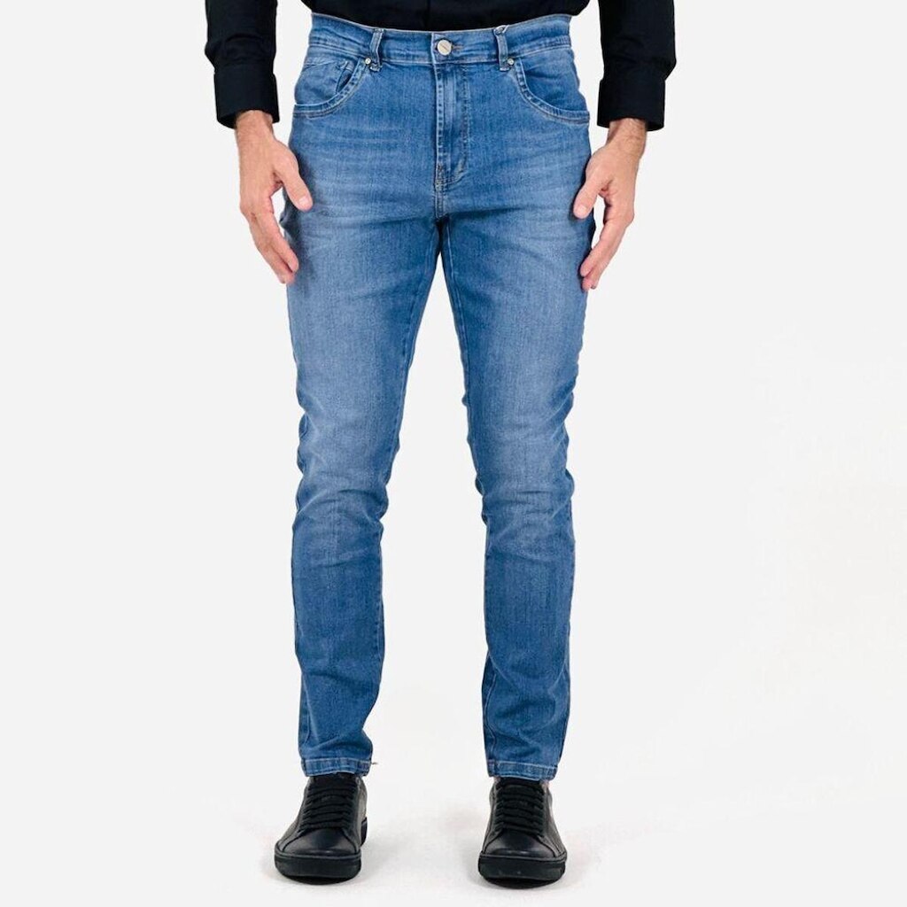 Calça Young Style Jeans Skinny Masculina