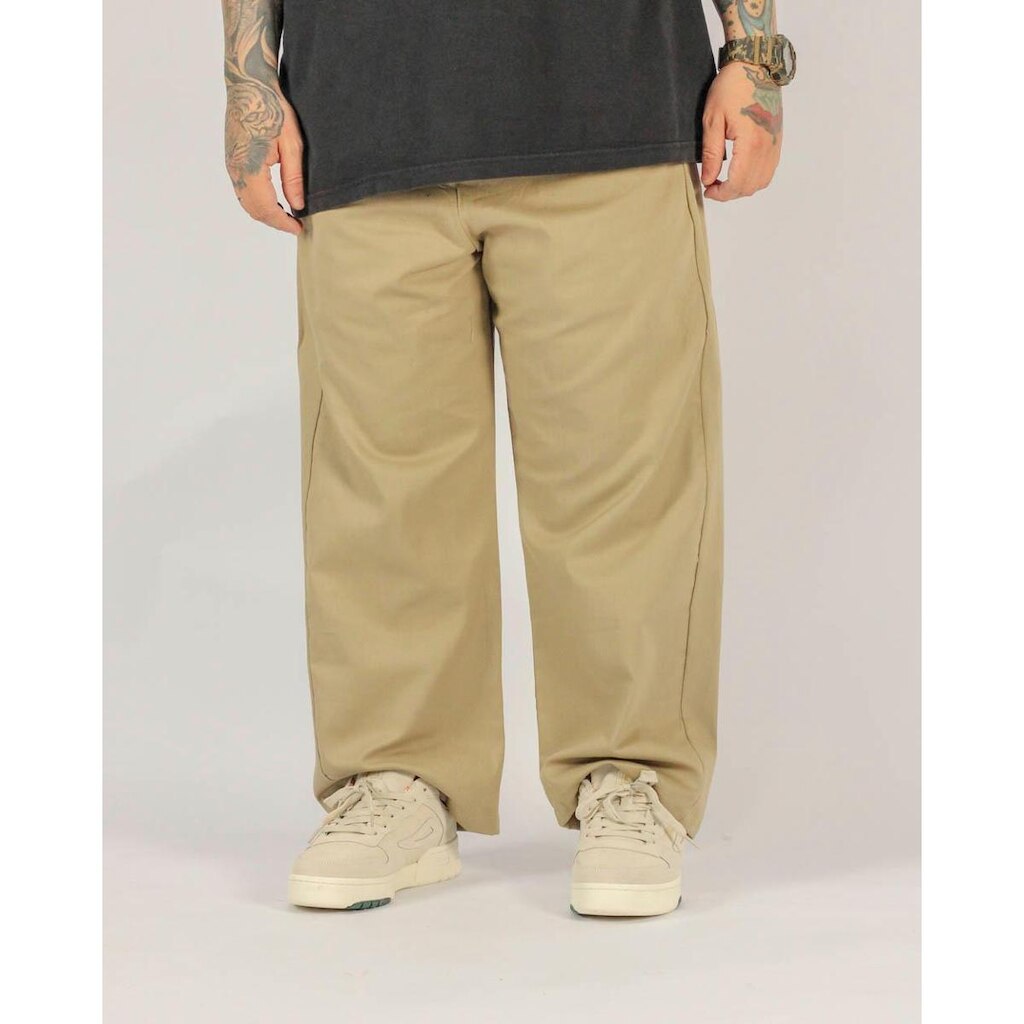 Calça Your Face Big Pants - Caqui