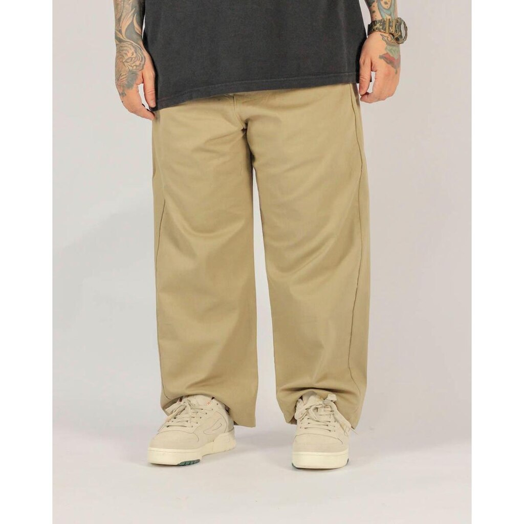 Calça Your Face Big Pants - Caqui