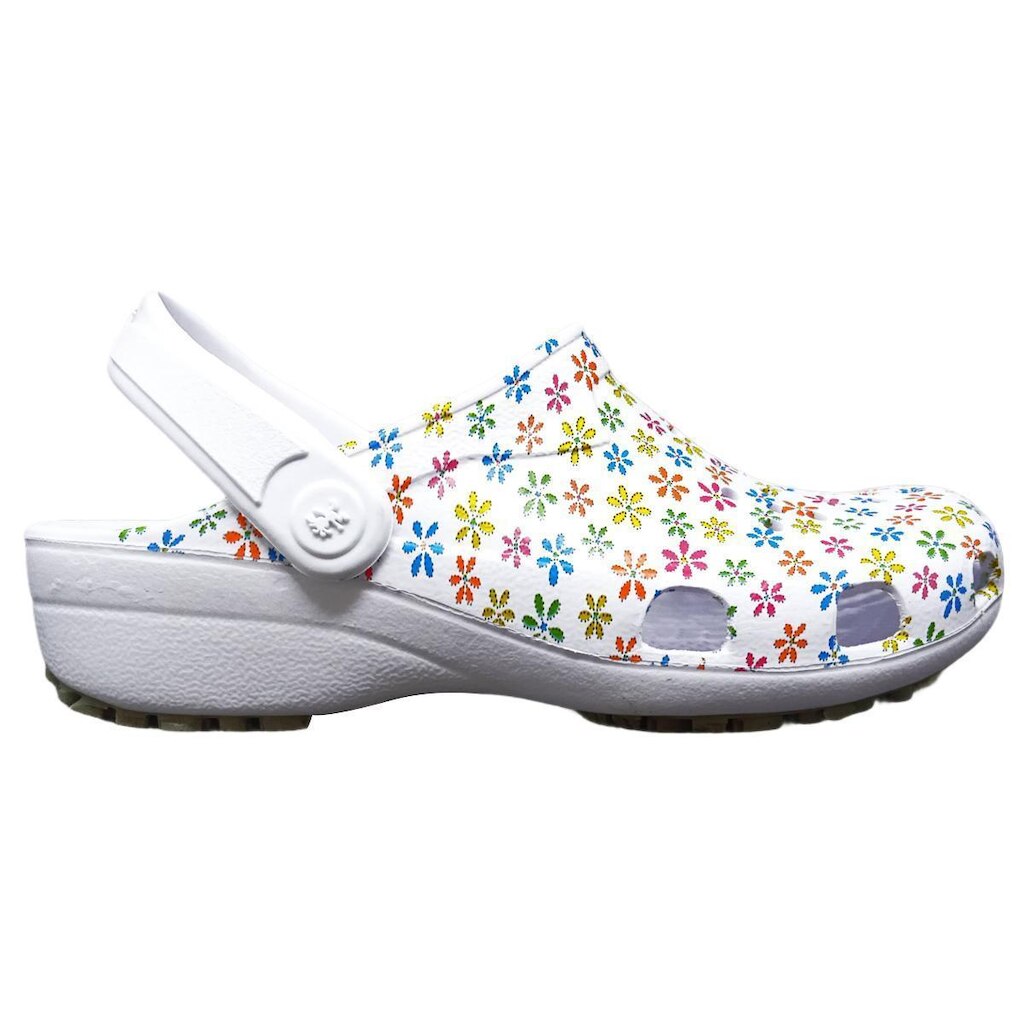 Calçado EPI Babuche Clog Industrial Da SoftWorks Conforto Profissional Antiderrapante Estampado BB32