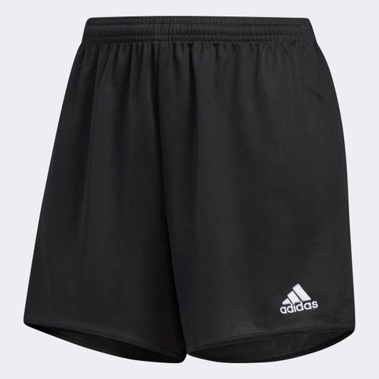 Calção Adidas Parma 16 Feminino - Preto+Branco Menor preço em Calção Adidas Parma 16 Feminino - Preto+Branco