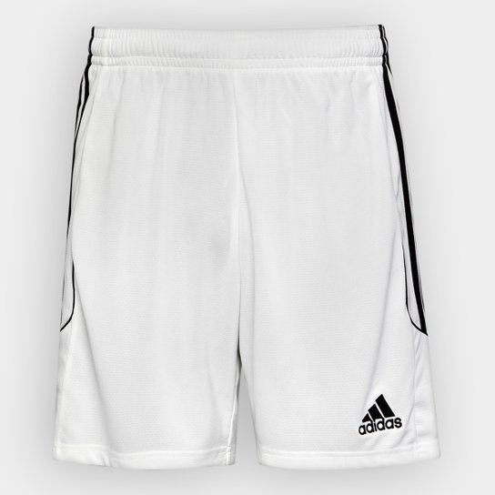 Calção Adidas Squadra 13 Masculino - Branco+Preto é ruim? Calção Adidas Squadra 13 Masculino - Branco+Preto é boa?