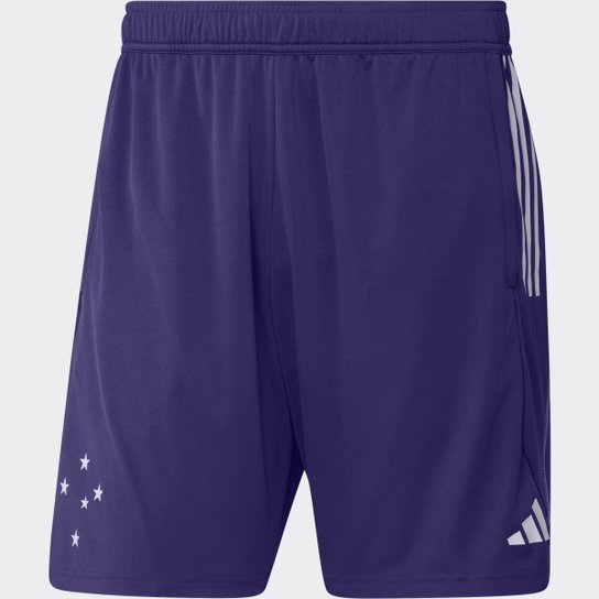 Calção Cruzeiro 23/24 Treino Adidas Masculino - Roxo Menor preço em Calção Cruzeiro 23/24 Treino Adidas Masculino - Roxo