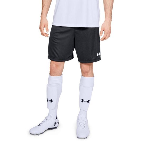 Calção de Futebol Masculino Under Armour Golazo 2.0 - Preto+Branco Menor preço em Calção de Futebol Masculino Under Armour Golazo 2.0 - Preto+Branco