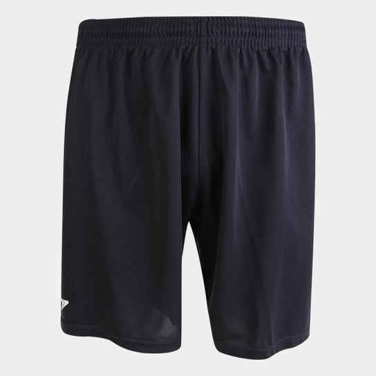 Calção de Futebol Poker Masculino - Preto Menor preço em Calção de Futebol Poker Masculino - Preto