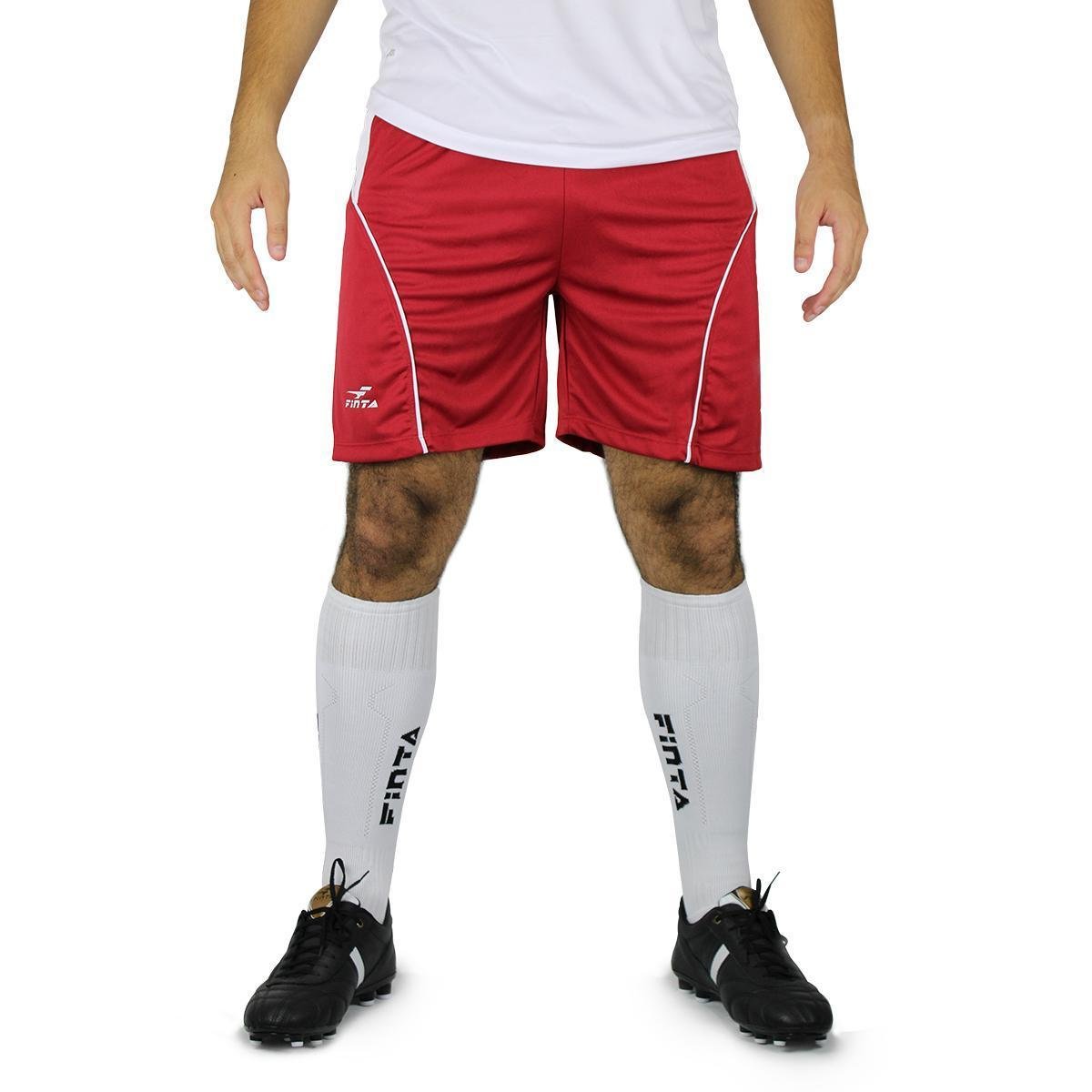 Calção de Futebol Profissional Finta Uruguai - Masculino Menor preço em Calção de Futebol Profissional Finta Uruguai - Masculino