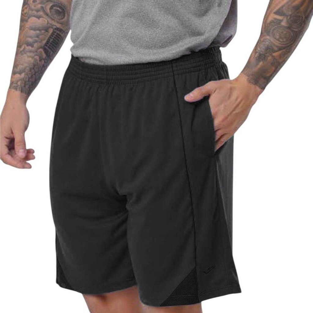 Calção Elite Quality Plus Size Masculino - Preto EG5