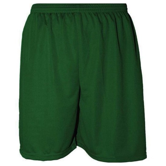 Calção Esportivo Liso TRB Sports Vermelho - Verde Menor preço em Calção Esportivo Liso TRB Sports Vermelho - Verde