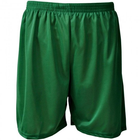 Calção Futebol Nata Reforçado Masculino - Verde Menor preço em Calção Futebol Nata Reforçado Masculino - Verde