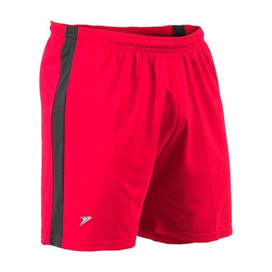 Calção Futebol Poker Boro Masculino - Vermelho Menor preço em Calção Futebol Poker Boro Masculino - Vermelho