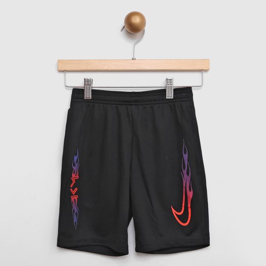 Calção Juvenil Kylian Mbappé Nike Dri-fit - Preto+Azul é ruim? Calção Juvenil Kylian Mbappé Nike Dri-fit - Preto+Azul é boa?