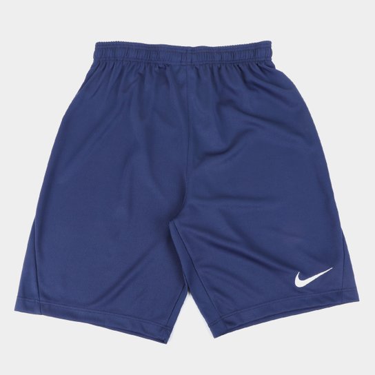 Calção Juvenil Nike Park III Dri-Fit - Marinho+Branco é ruim? Calção Juvenil Nike Park III Dri-Fit - Marinho+Branco é boa?