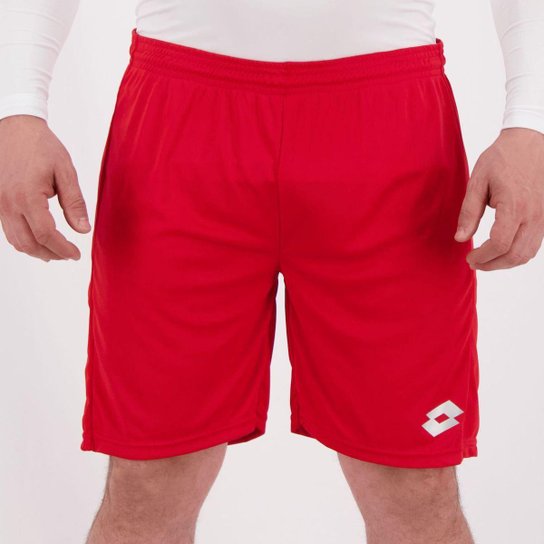 Calção Lotto Manzone 2.0 Masculino - Vermelho Menor preço em Calção Lotto Manzone 2.0 Masculino - Vermelho