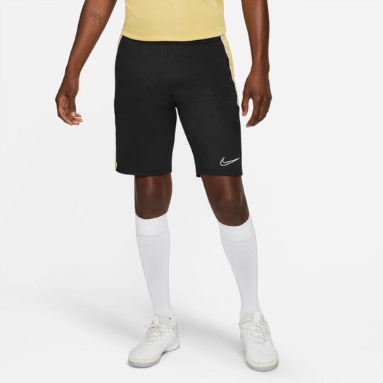 Calção Nike Dri-FIT Academy Masculino - Preto Menor preço em Calção Nike Dri-FIT Academy Masculino - Preto