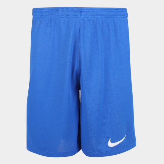 Calção Nike Park III Dri-Fit Masculino - Azul+Branco é ruim? Calção Nike Park III Dri-Fit Masculino - Azul+Branco é boa?