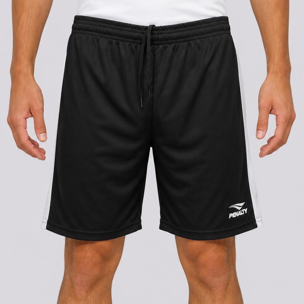 Calção Penalty Dash Preto e Branco