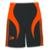 Calção Placar Estampado Bariri CN7118 Masculino - Preto+Laranja