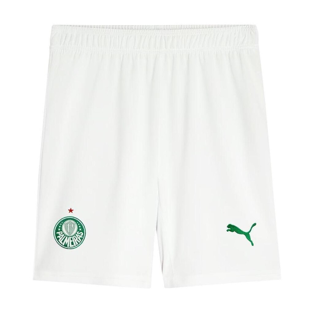 Calção Puma Palmeiras I 2025 Masculino - Torcedor