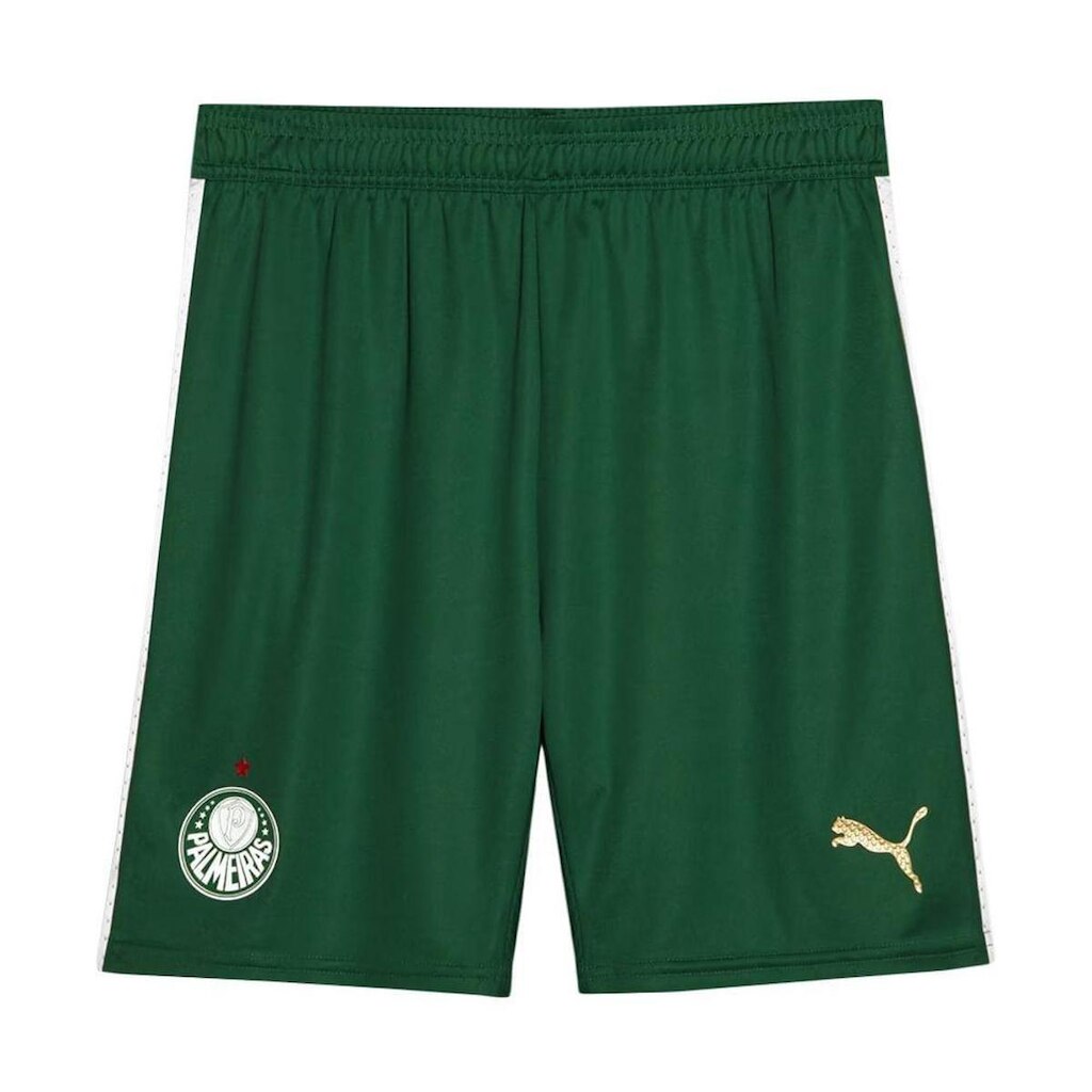 CALÇÃO PUMA PALMEIRAS II 24/25 MASCULINO - JOGADOR - VERDE GGG
