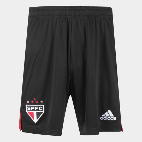 Calção São Paulo II 21/22 Adidas Masculino - Preto Menor preço em Calção São Paulo II 21/22 Adidas Masculino - Preto