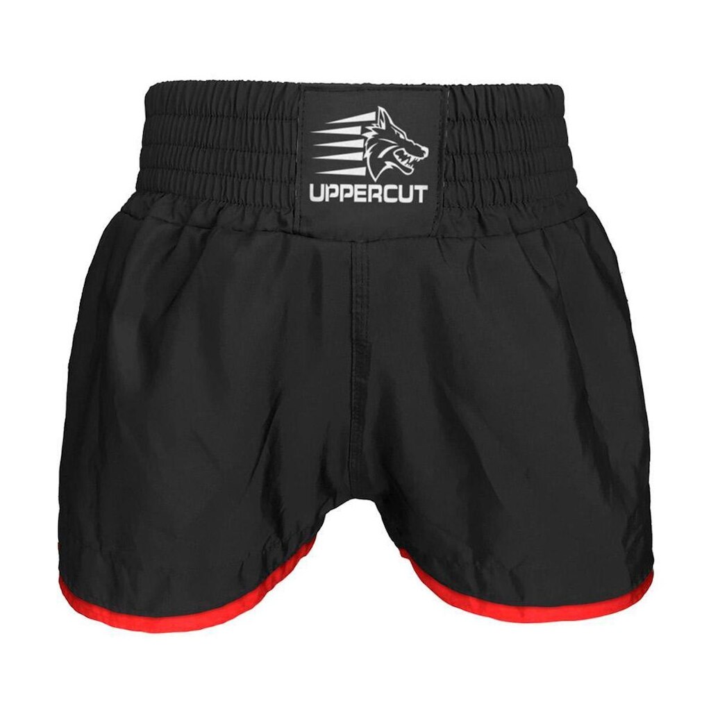 Calção Short Muay Thai Kickboxing Black - sem silk - Preto