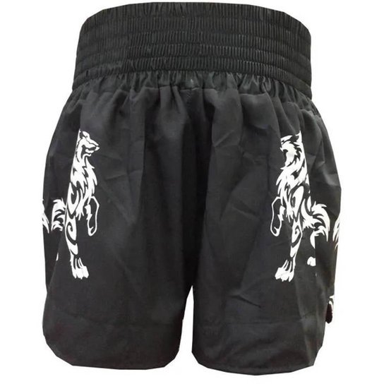 Calção Short Muay Thai Kickboxing Ghost Snow Stark