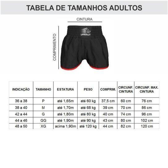 Calção Short Muay Thai Kickboxing Ghost Snow Stark