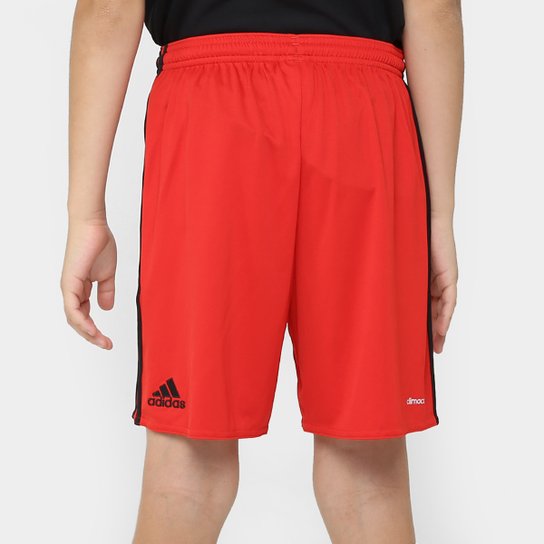 Calção Sport Recife Infantil 16/17 Adidas Masculino - Vermelho