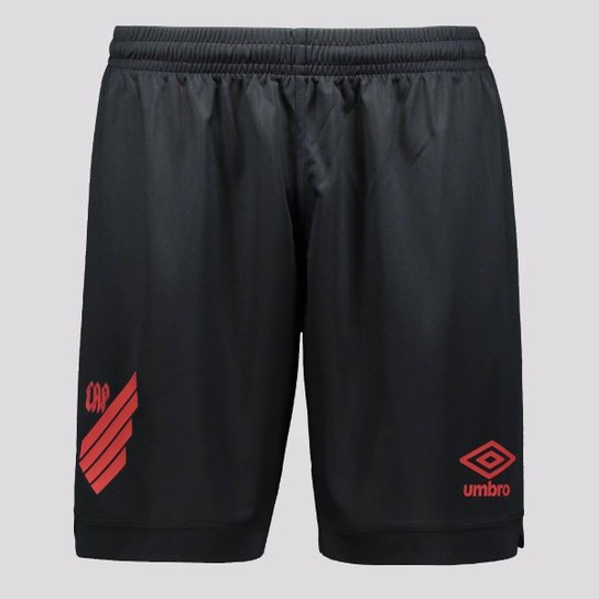 Calção Umbro Athletico Paranaense I 2023 Preto