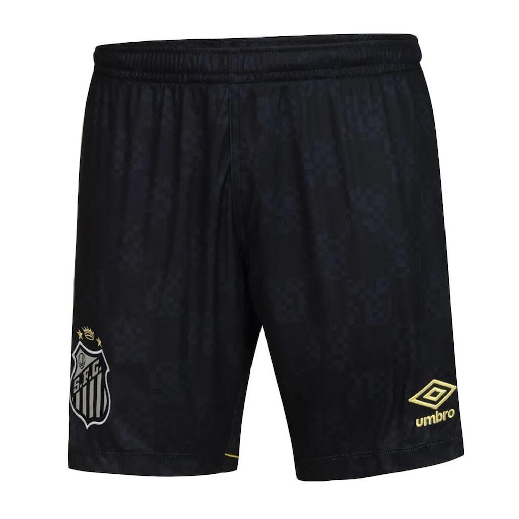 Calção Umbro Santos Oficial 2 2025 Masculino