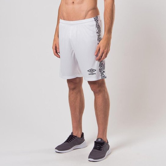 Calção Umbro TWR Docket New Branco - Branco Menor preço em Calção Umbro TWR Docket New Branco - Branco