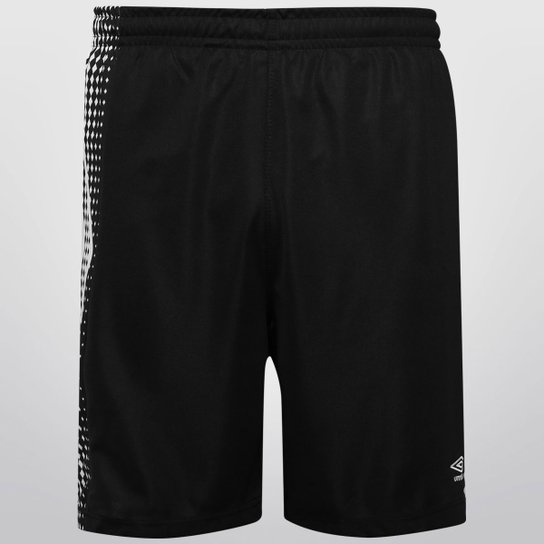 Calção Umbro TWR Luminus - Preto+Branco