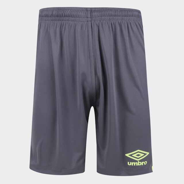 Calção Umbro TWR Premier Masculino - Grafite+Amarelo é boa?