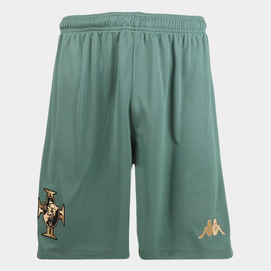 Calção Vasco da Gama III 22/23 Goleiro Kappa Masculino - Verde Menor preço em Calção Vasco da Gama III 22/23 Goleiro Kappa Masculino - Verde
