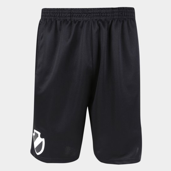 Calção Vasco da Gama Supporter Heavy Kappa Masculina - Preto Menor preço em Calção Vasco da Gama Supporter Heavy Kappa Masculina - Preto