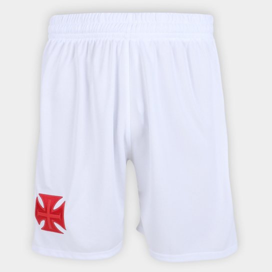 Calção Vasco II 22/23 Kappa Masculino - Branco Menor preço em Calção Vasco II 22/23 Kappa Masculino - Branco