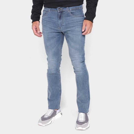 Calças Jeans Lacoste Slim Fit Masculina - Azul Menor preço em Calças Jeans Lacoste Slim Fit Masculina - Azul