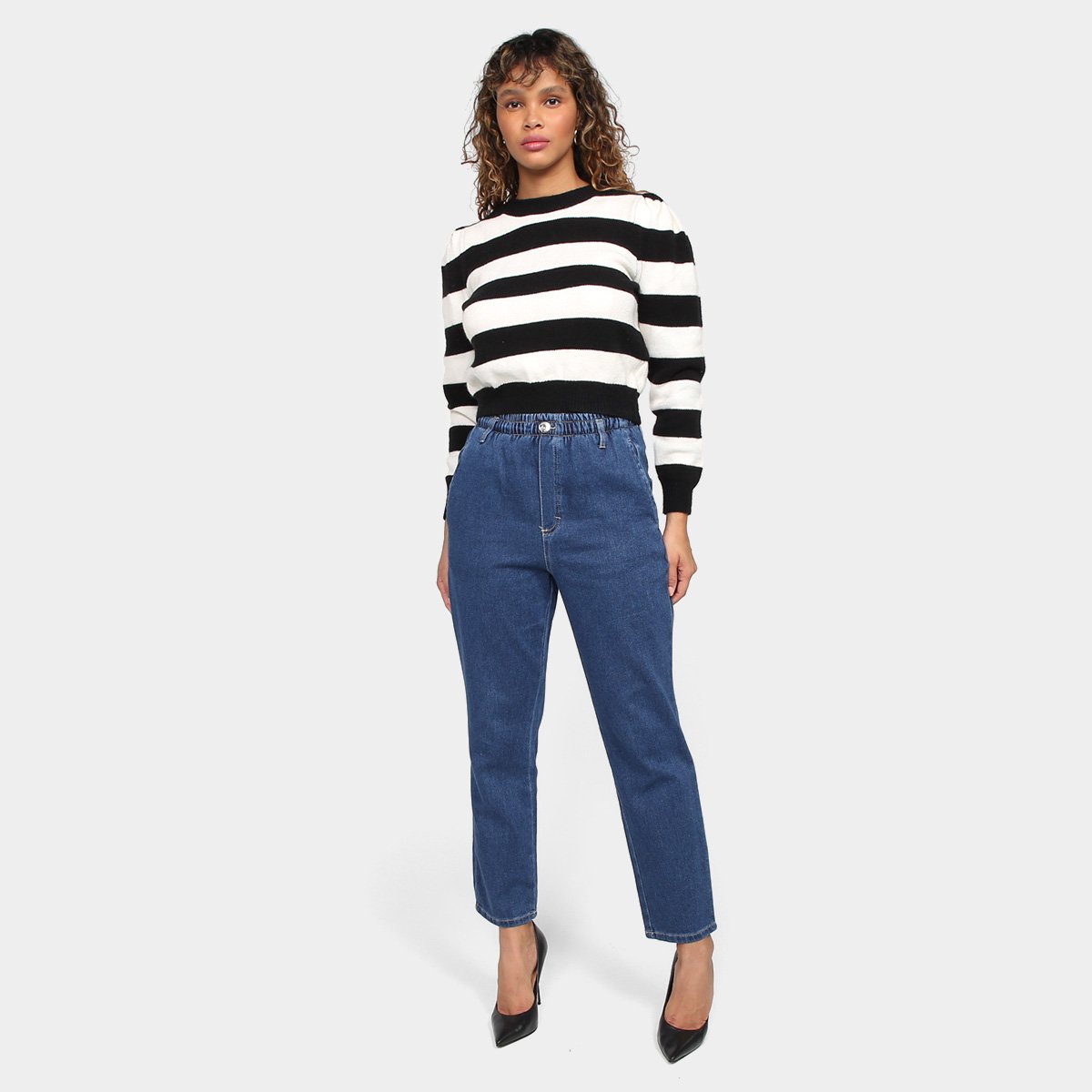 Calças Jeans Malwee Clochard Feminina - 3