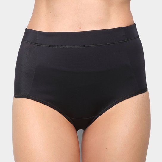 Calcinha Alta Modelarora Dilady Zero Barriga Feminina - Preto Menor preço em Calcinha Alta Modelarora Dilady Zero Barriga Feminina - Preto