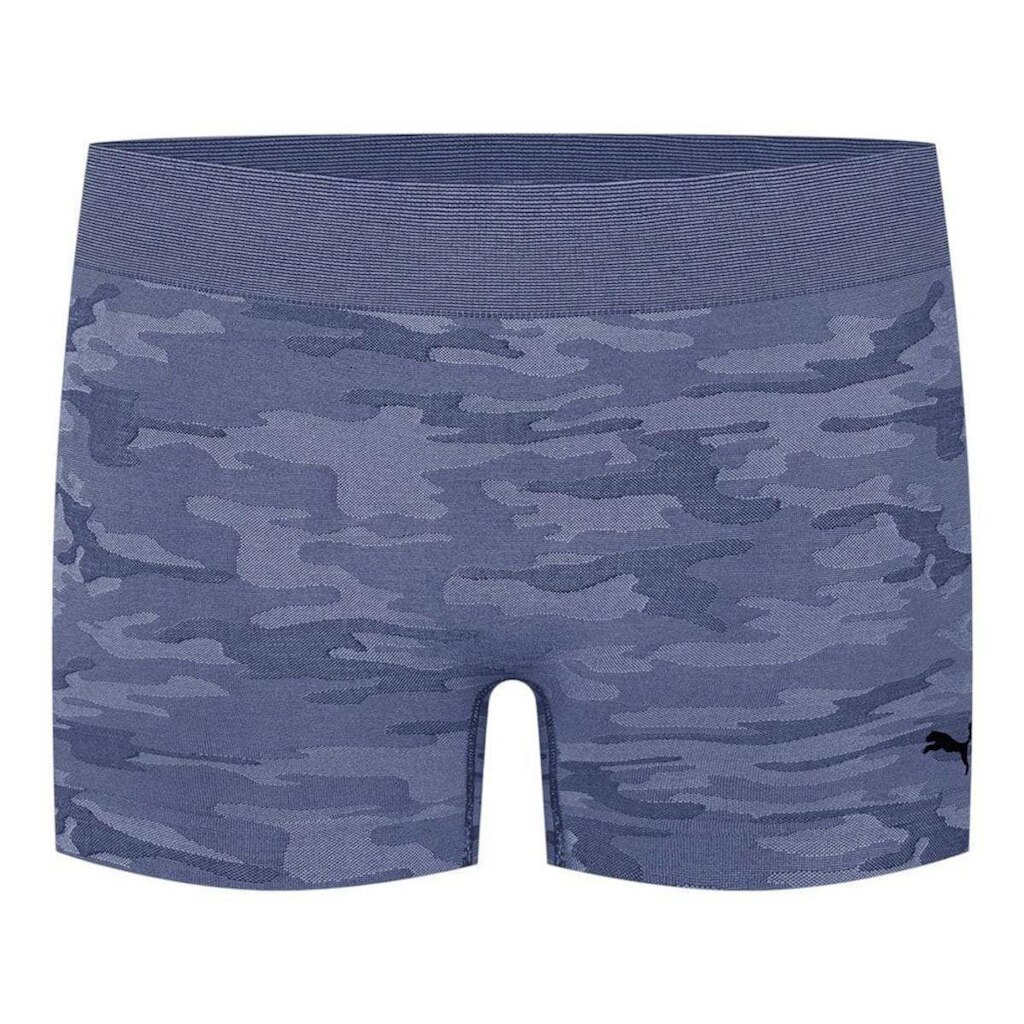 Calcinha Boxer Puma Sem Costura Feminina - Marinho M