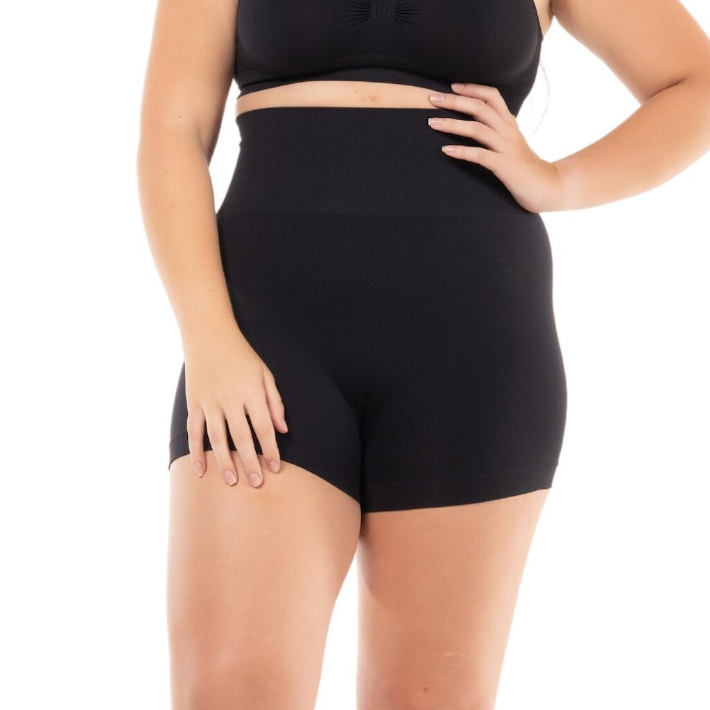 Calcinha Boyshort Modeladora Média Compressão Sem Costura