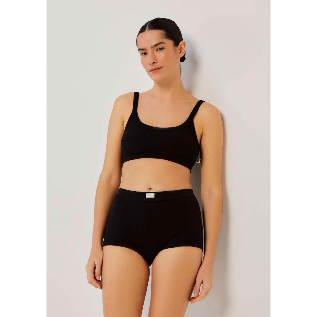 Calcinha Boyshorts Em Ribana Presenteável - Off White M