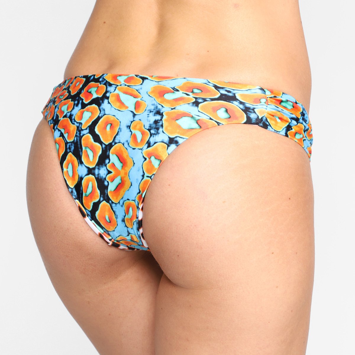 Calcinha de Biquini Água Doce Dupla Face Patchwork - 2