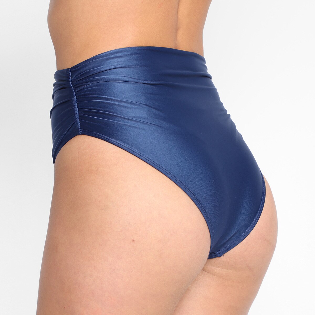 Calcinha de Biquini Classic Tanga Franzido Lateral - 1