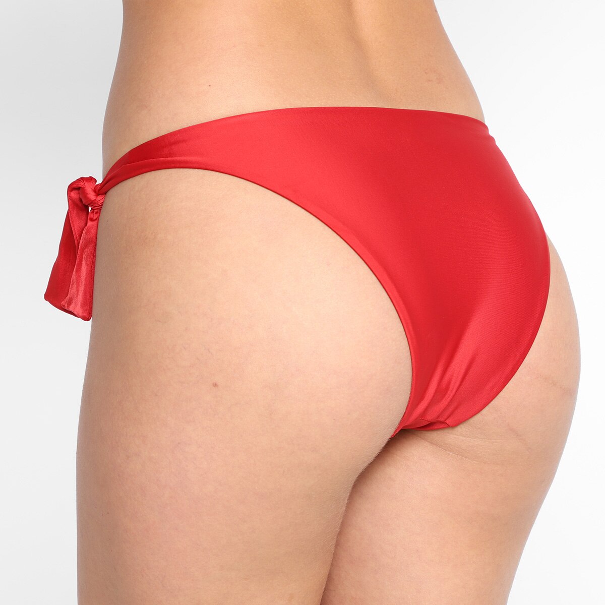 Calcinha de Biquini Classic Tanga Larga Lisa - 1