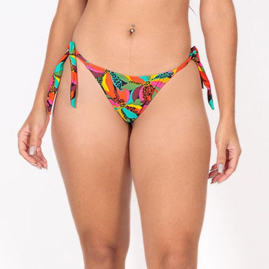 Calcinha de Biquíni de Amarrar Fio Duplo Malawi