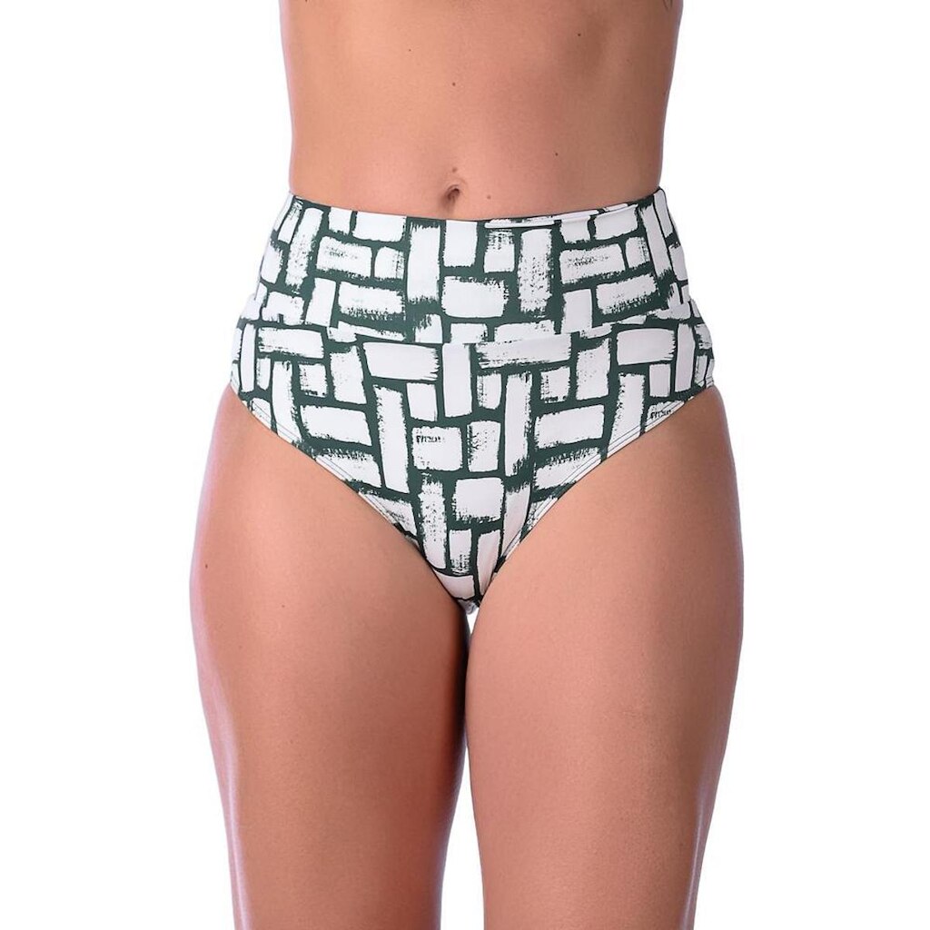 Calcinha de Biquíni Hot Pants Com Cós Duplo